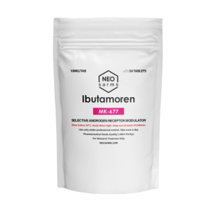 Ibutamoren MK-677 SARM pouch, 10 mg / 5 tabs, NEO SARMs original branding